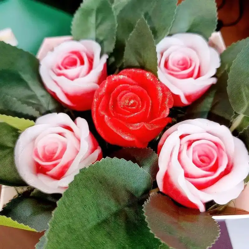 Букет из мыла